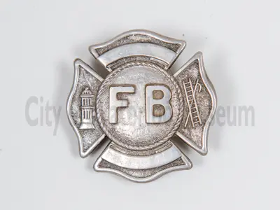 Waterloo Fire Department Hat Badges, Buttons, Collar Dogs and Service Bars