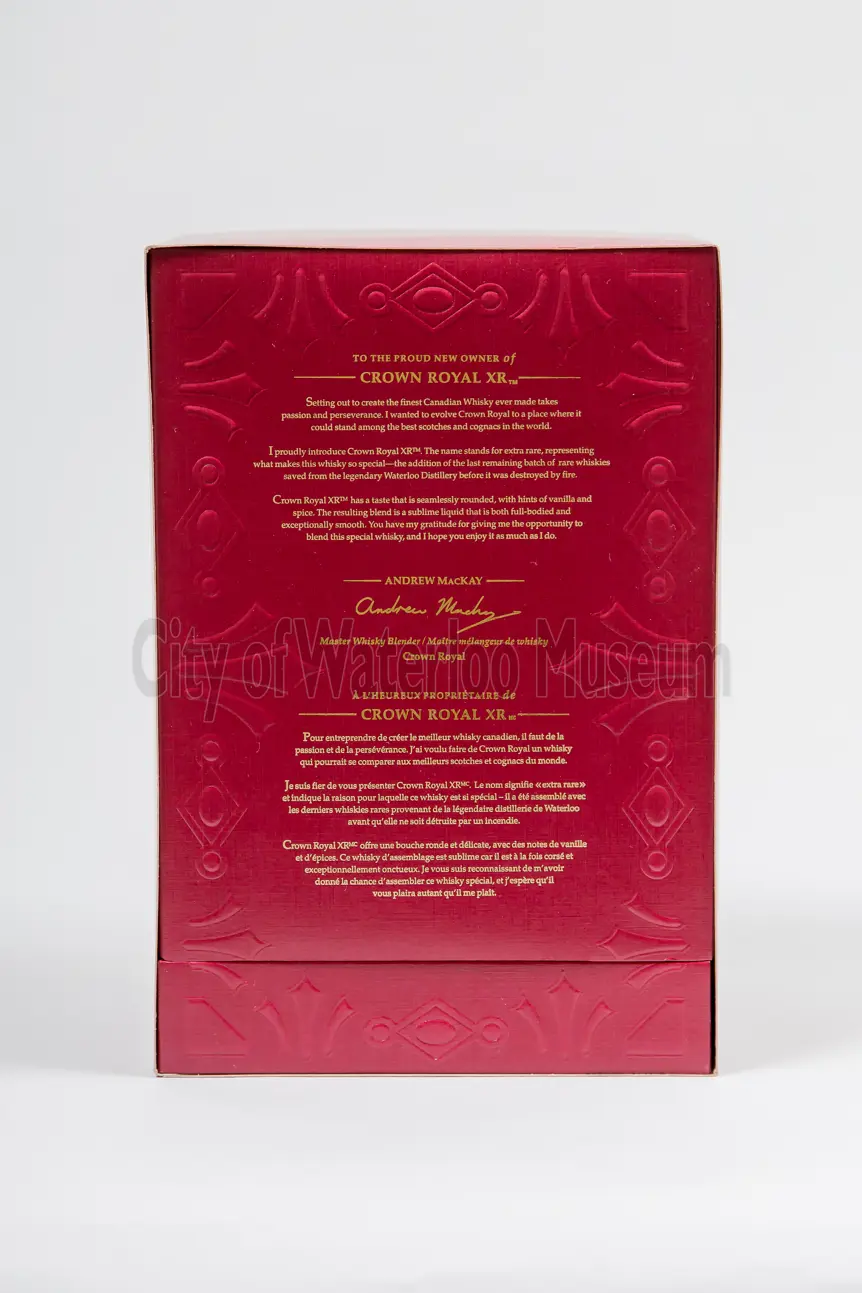 Crown Royal Extra XR Rare Whisky Bottle