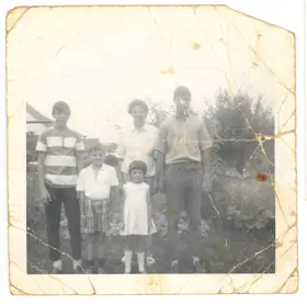 Image of children in garden