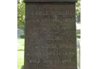 George Randall's wife's headstone
