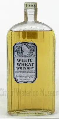 Seagram's White Wheat Whiskey Bottle around 1930