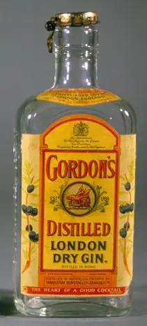 Image of bottle of gin