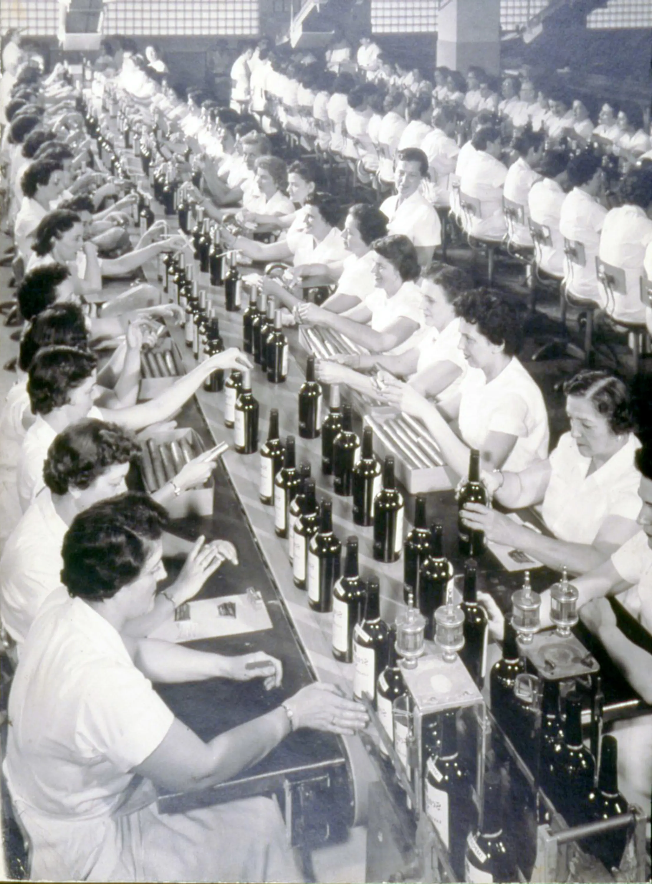 Image of bottling line
