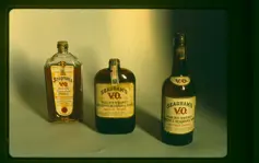 Image of three bottles of whisky