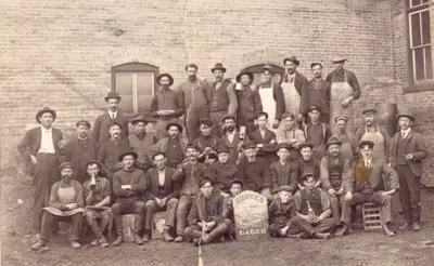 Image of brewery staff
