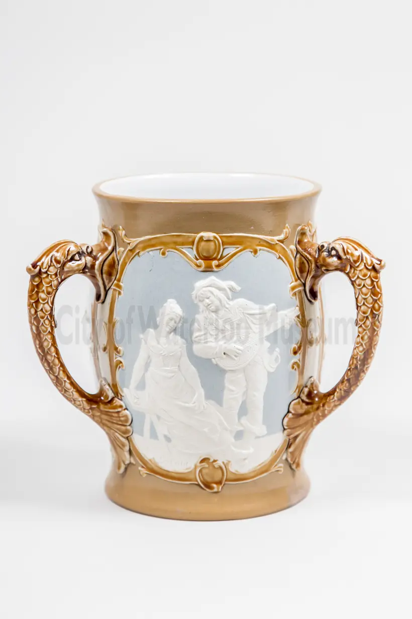 Loving Cup Romantic Scene
