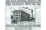 Black and white newspaper ad for The Graybill Manufacturing Co.