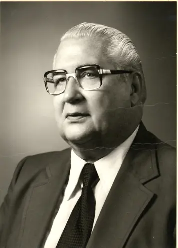 Portrait of Charlie when he was in his 60s