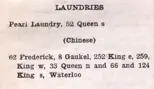 Image of Vernon Directory listing of Chinese laundries