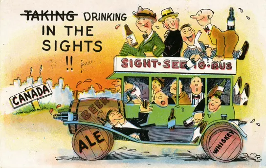 Images of prohibition postcard