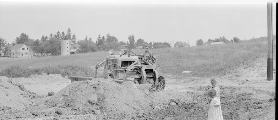 Image of land being cleared