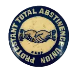 Image of temperance union button