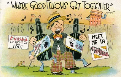 Image of prohibition postcard