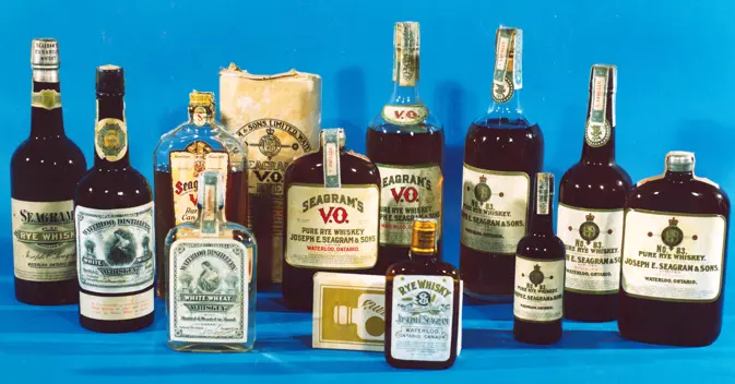 Image of Seagram product line