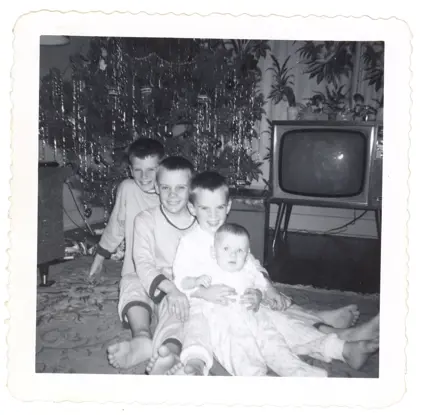 Image of children on Christmas