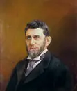 Oil painting of Mayor Simon Snyder by an unknown artist.