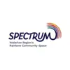 Organization logo, reads "SPECTURM: Waterloo Region's Rainbow Community Space"
