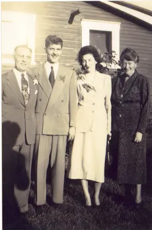 Image of Kaye And Fred Wedding