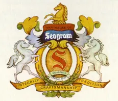 Image of Seagram crest with horses 