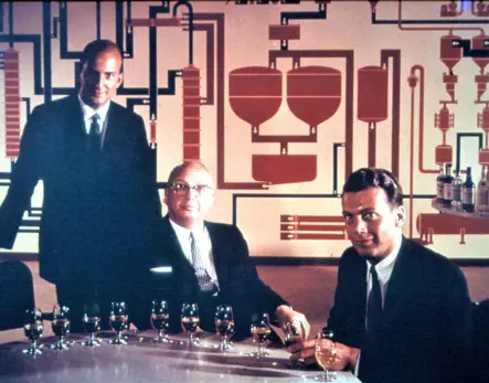 Seagram owners in the office photo