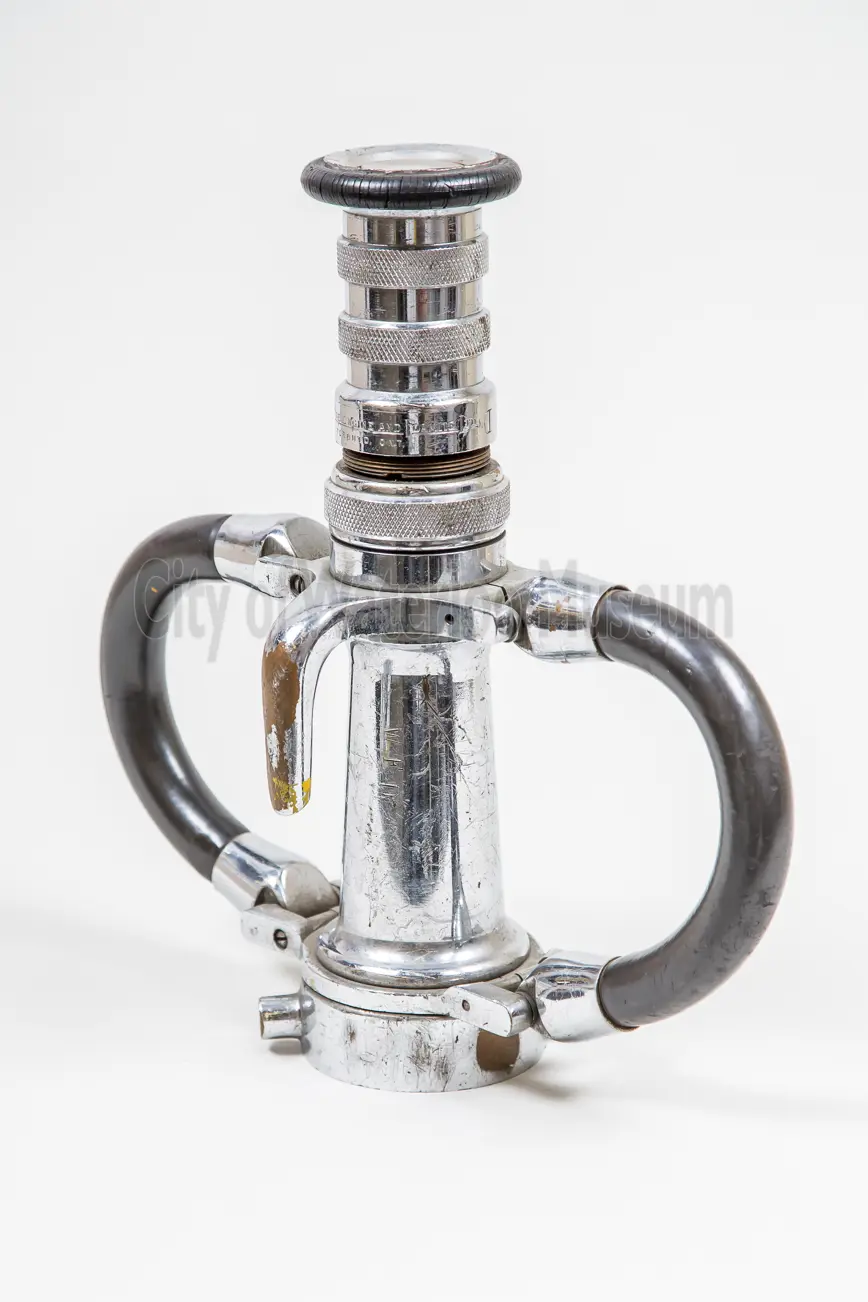 Fog Nozzle silver with two handles