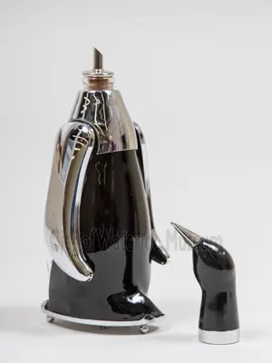 Penguin Decanter Music Box