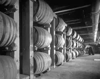 Barrel Storage - stacked high