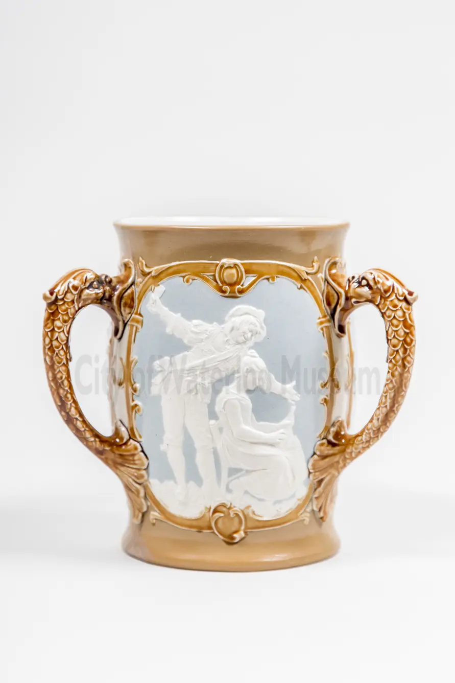 Loving Cup Romantic Scene