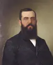 Oil painting of mayor William Snider by James Trussler, c.1888.