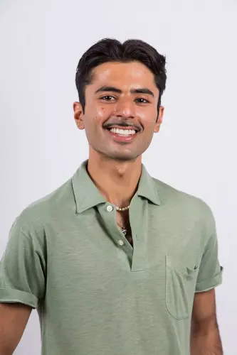 Portrait of young man