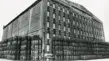 Black and white photo/sketch of Seagram's Factory
